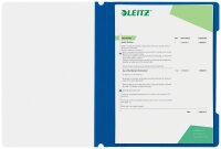 LEITZ Schnellhefter 4191 Kunststoff blau DIN A4, 25 St.