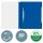 LEITZ Schnellhefter 4191 Kunststoff blau DIN A4, 25 St.