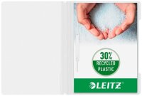 LEITZ Schnellhefter 4191 Kunststoff weiß DIN A4, 25 St.