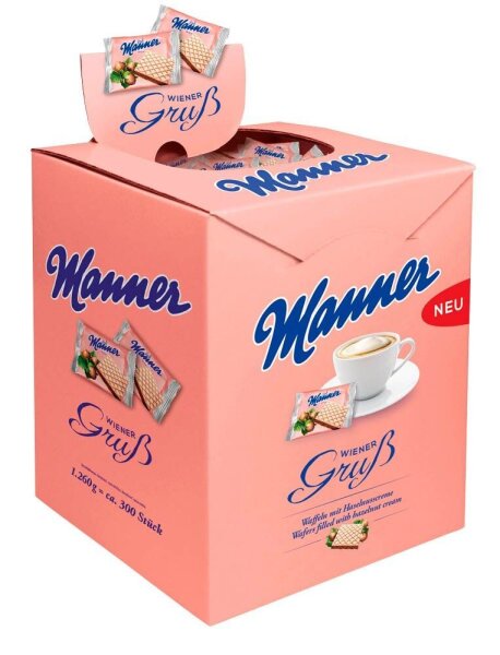 Manner Wiener Gruß Gebäck 1,26 kg, 300 St.