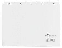 DURABLE Karteikartenregister A-Z weiß
