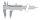 Mahr Messschieber MarCal 16 FN, 4100400, Stahl 0 - 150 mm