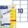 AVERY Zweckform Adressetiketten weiß 99,1 x 57,0 mm, 100 Blatt
