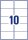 AVERY Zweckform Adressetiketten weiß 99,1 x 57,0 mm, 100 Blatt