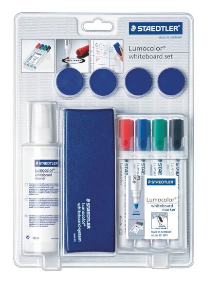 STAEDTLER Moderationszubehör Lumocolor® 10 Teile