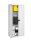 mauser Stahlschrank entero BF5 - 7035/7035 lichtgrau 4 Fachböden 95,0 x 50,0 x 195,0 cm, aufgebaut, 1 St.