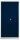 mauser Stahlschrank entero BF6 - 7035/5003 lichtgrau, saphirblau 4 Fachböden 95,0 x 60,0 x 195,0 cm, aufgebaut, 1 St.