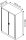 mauser Stahlschrank entero BF6 - 12 -7035/5003 lichtgrau, saphirblau 4 Fachböden 120,0 x 60,0 x 195,0 cm, aufgebaut, 1 St.