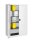 mauser Stahlschrank entero BF6 - 12 -7035/7035 lichtgrau 4 Fachböden 120,0 x 60,0 x 195,0 cm, aufgebaut, 1 St.