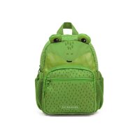 SCHNEIDERS Kindergartenrucksack Frosch Kunstfaser grün