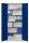 mauser Stahlschrank entero BF4/22 STG 7035/5003 lichtgrau, saphirblau 5 Fachböden 95,0 x 42,0 x 220,0 cm, aufgebaut, 1 St.