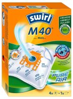 swirl® EcoPor® M 40 Staubsaugerbeutel, 4 St.