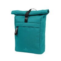 Walker Schulrucksack Roll Top Kunstfaser grün