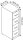mauser client entry Hängeregistraturschrank alu, anthrazitgrau 4 Schubladen 43,4 x 60,0 x 135,0 cm, 1 St.