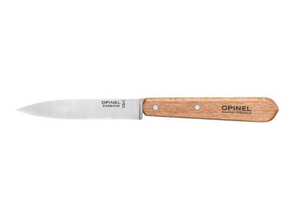 OPINEL Kochmesser No. 102 silber, braun glatt, Klinge: 9,6 cm, 2 St.