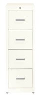 mauser client entry Hängeregistraturschrank reinweiß 4 Schubladen 43,4 x 60,0 x 135,0 cm, 1 St.