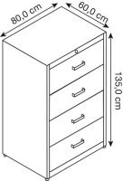 mauser client entry Hängeregistraturschrank alu,...