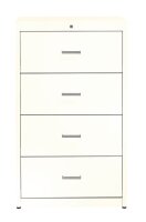 mauser client entry Hängeregistraturschrank reinweiß 4 Schubladen 80,0 x 60,0 x 135,0 cm, 1 St.