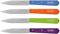 4 OPINEL Kochmesser silber, blau, silber, grün,...