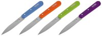 4 OPINEL Kochmesser silber, blau, silber, grün,...
