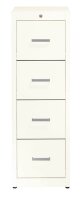 mauser client entry Hängeregistraturschrank reinweiß 4 Schubladen 43,4 x 60,0 x 135,0 cm, 1 St.