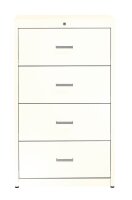 mauser client entry Hängeregistraturschrank reinweiß 4 Schubladen 80,0 x 60,0 x 135,0 cm, 1 St.