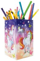 HERMA Stiftehalter Einhorn Karton 8,0 x 8,0 x 13,5 cm