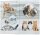 HERMA Stiftehalter Katzen Karton 8,0 x 8,0 x 13,5 cm