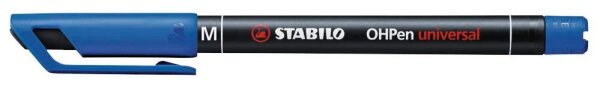 STABILO OHPen universal Folienstifte blau 1,0 mm permanent, 10 St.