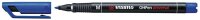 STABILO OHPen universal Folienstifte blau 1,0 mm permanent, 10 St.