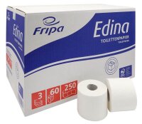 FRIPA Toilettenpapier Edina 3-lagig, 60 Rollen