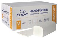 FRIPA Papierhandtücher 4042102 COMFORT Zick-Zack-Falzung 2-lagig hochweiß, 3.200 Tücher
