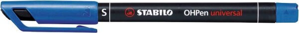 STABILO OHPen universal Folienstifte blau 0,4 mm permanent, 10 St.