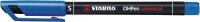 STABILO OHPen universal Folienstifte blau 0,4 mm...