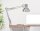 MAUL MAULstudy Schreibtischlampe chrom mit Tischklemme