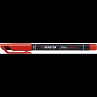STABILO OHPen universal Folienstifte rot 0,4 mm...