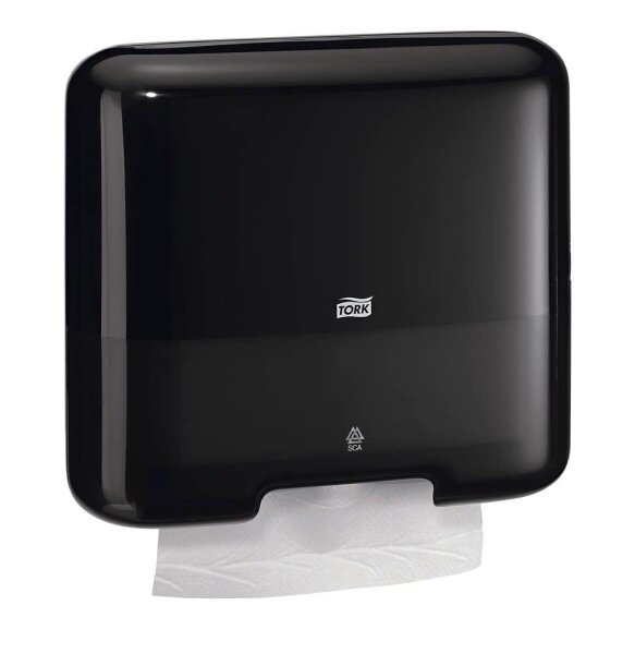 TORK Papierhandtuchspender Elevation H3 Classic Mini 553108 schwarz Kunststoff, 1 St.