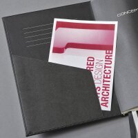 SIGEL Notizbuch Conceptum® ca. DIN A4 kariert, schwarz Hardcover 194 Seiten, 1 St.