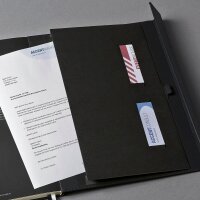 SIGEL Notizbuch Conceptum® ca. DIN A4 kariert, schwarz Hardcover 194 Seiten, 1 St.