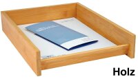WEDO Briefablage Bambus braun DIN A4, 1 St.