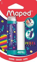 maped Radierstift PIXEL PARTY weiß, 1 St.