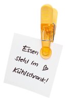 WEDO GLOSSY Magnete farbsortiert, Kunststoff 8,4 x 4,0 x 2,1 cm, 4 St.