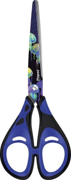 maped Kinderschere Deepsea Paradise blau/schwarz 16,0 cm