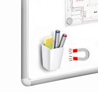 cep magnetischer Stiftehalter weiß Polystyrol 2...