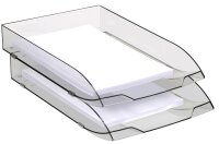 cep Briefablage Ice Black schwarz-transparent DIN A4, 1 St.