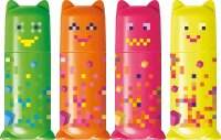 maped PIXEL PARTY Mini Textmarker farbsortiert, 4 St.