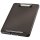 helit Klemmbrett the clip H2532009 DIN A4 grau transluzent Kunststoff, 1 St.