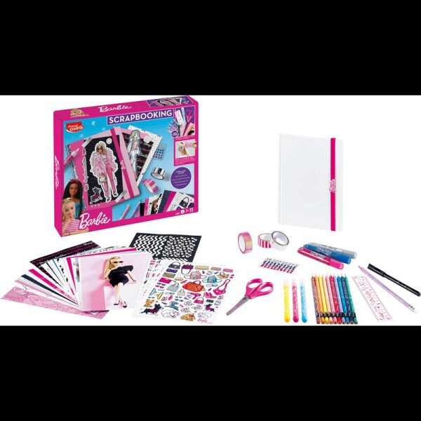 maped Barbie Scrapbooking Malset farbsortiert, 1 Set