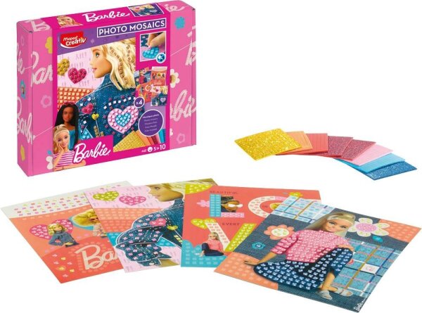 maped Mosaiksticker-Set Barbie mehrfarbig