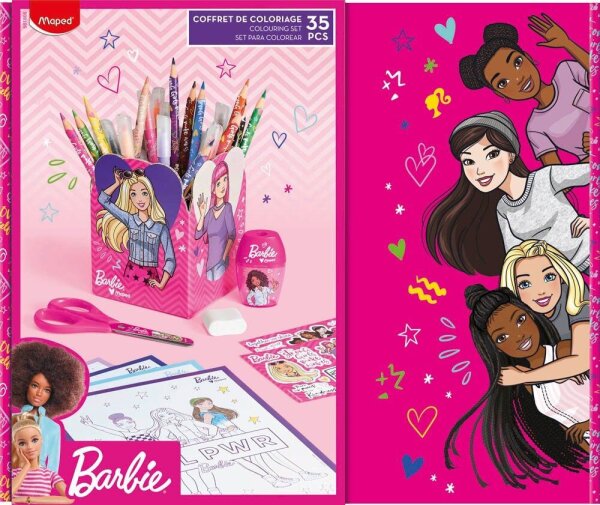 maped Barbie Malset farbsortiert, 1 Set